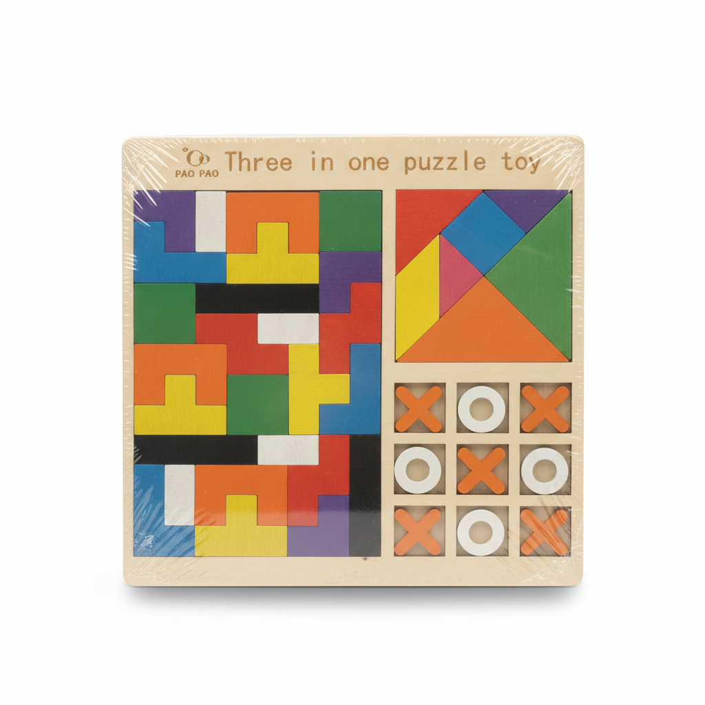 PAO PAO Three in One Puzzle Toy
