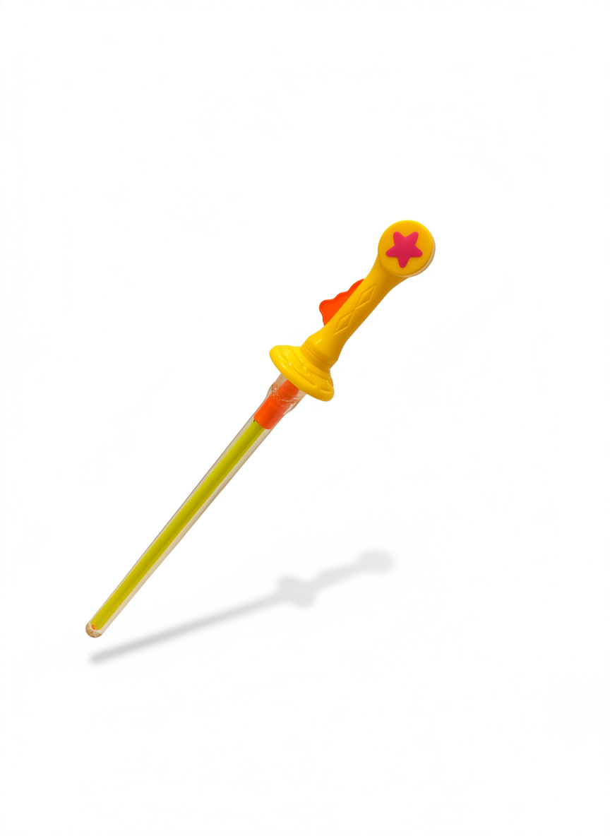 Giant Bubble Wand Sword with Star Handle