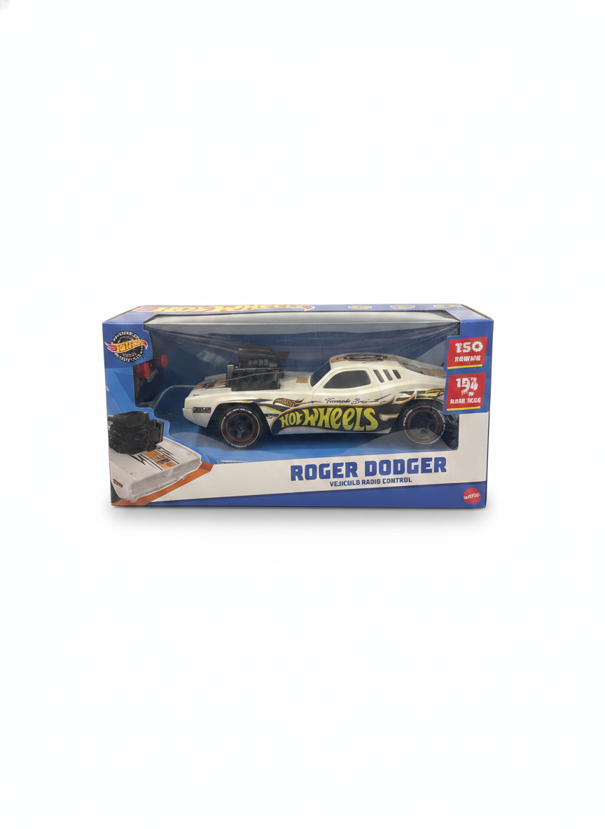 Hot Wheels Roger Dodger Radio Control Vehicle