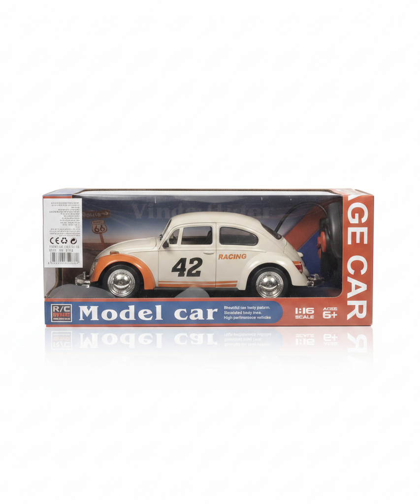 Vintage R/C Model Car (Beetle Style)