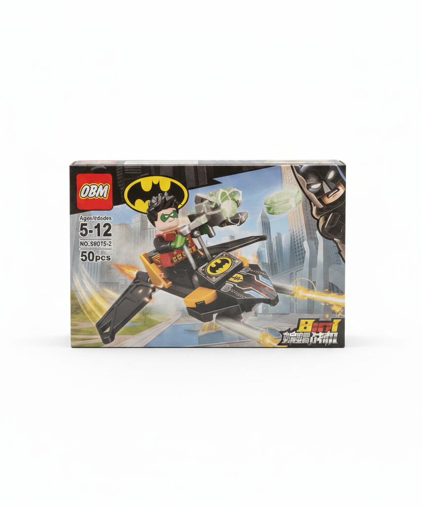 OBM Batman Series Robin's Flying Vehicle Building Set