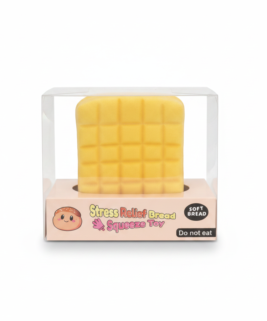 Stress Relief Bread Squeeze Toy