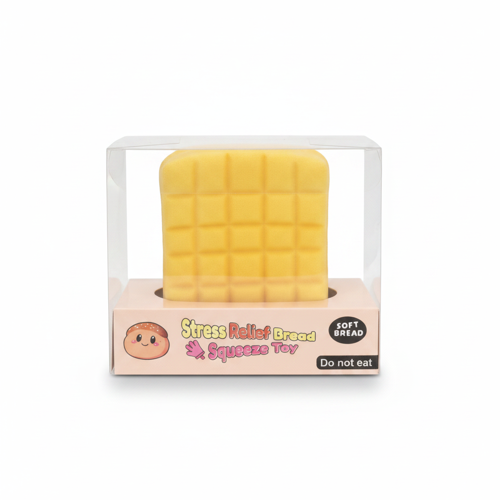 Stress Relief Bread Squeeze Toy