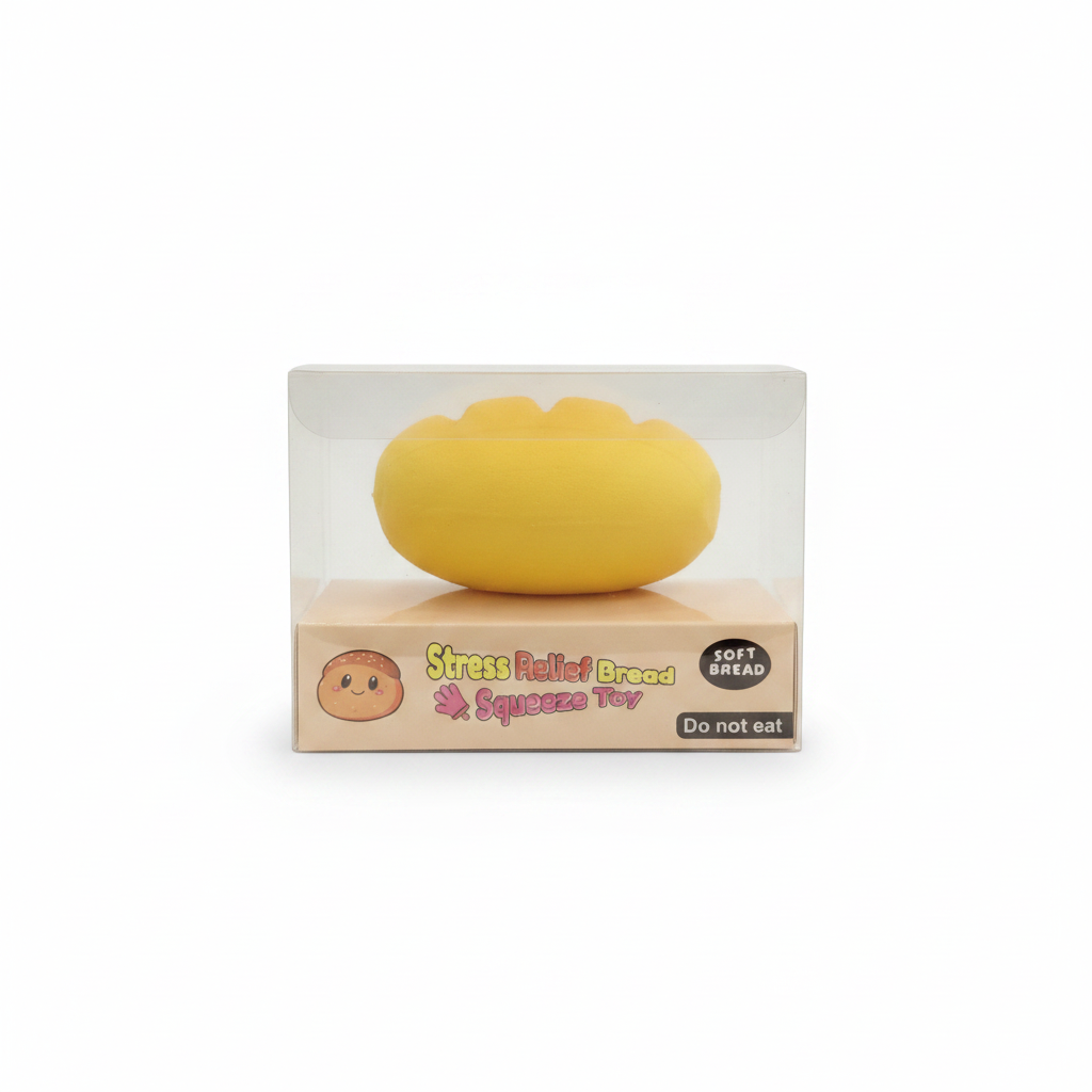 Stress Relief Bread Squeeze Toy
