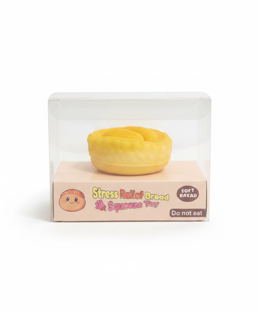 Stress Relief Bread Squeeze Toy