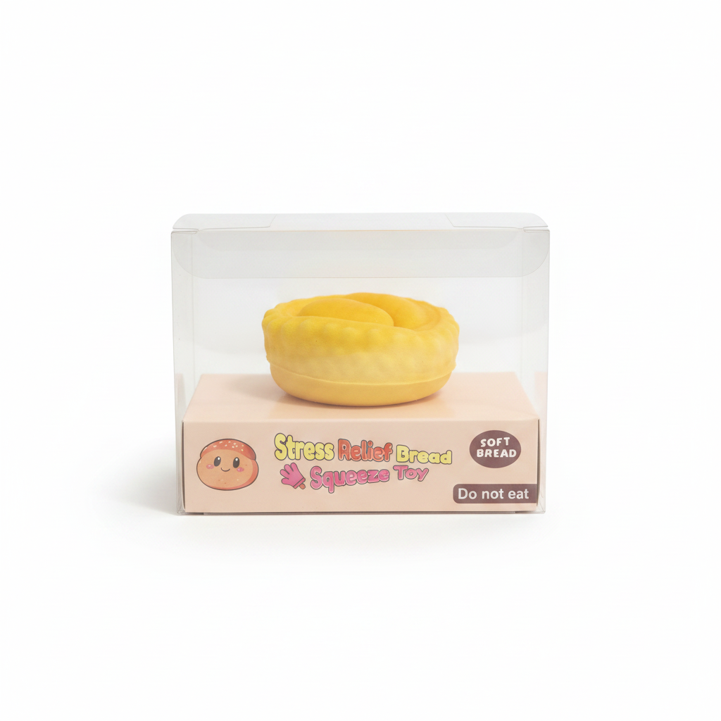Stress Relief Bread Squeeze Toy