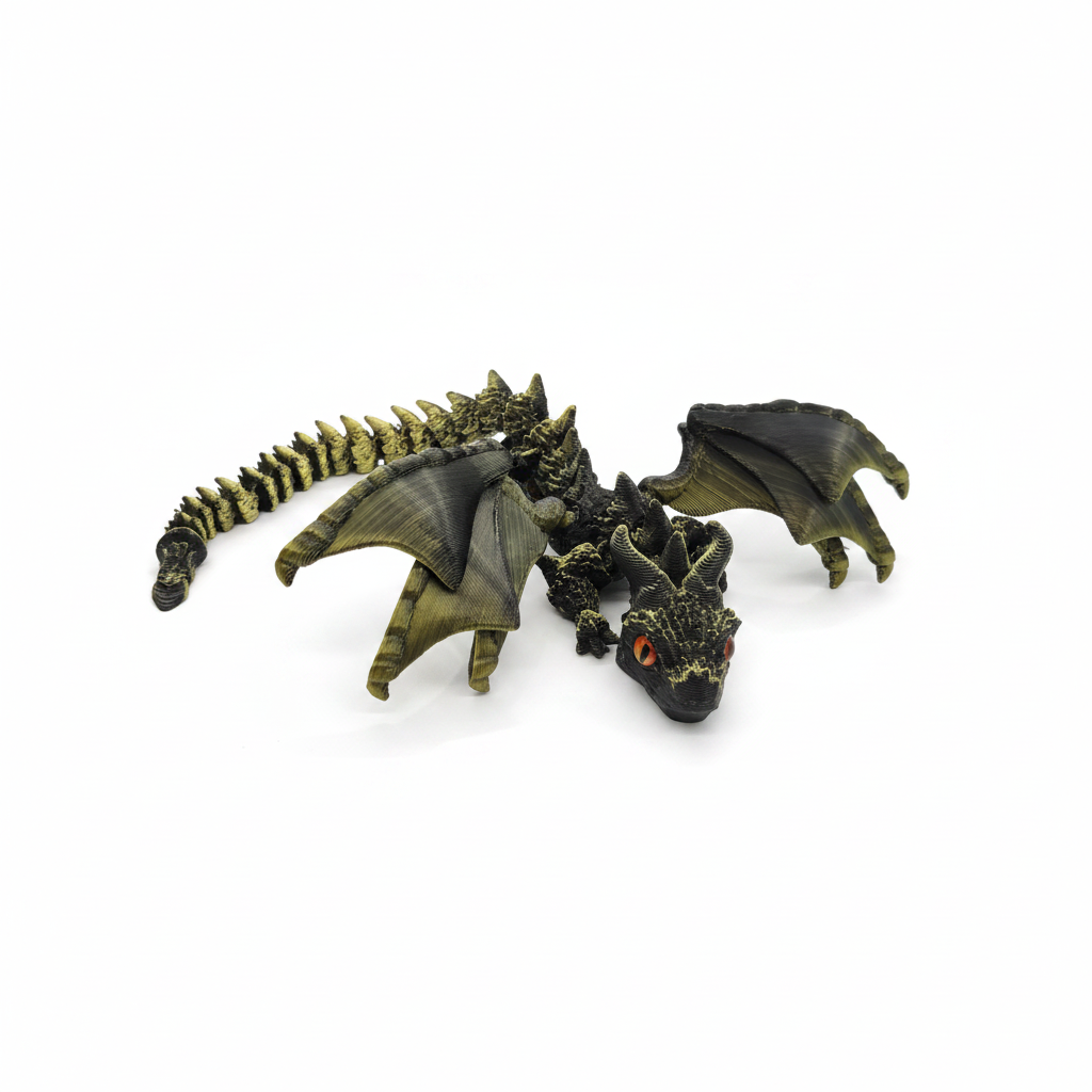 Articulated Flexible Dragon Fidget Toy