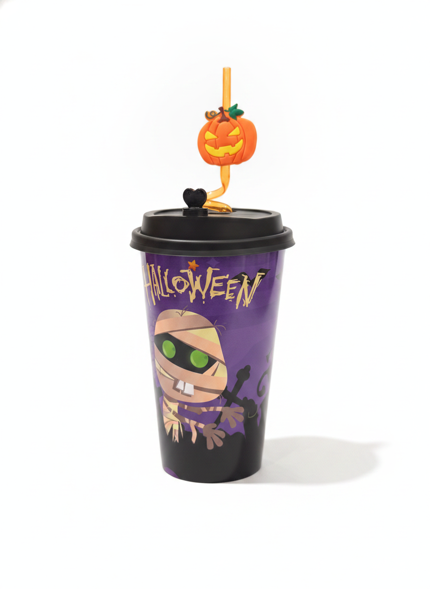 Halloween Mummy Character Sipper Cup