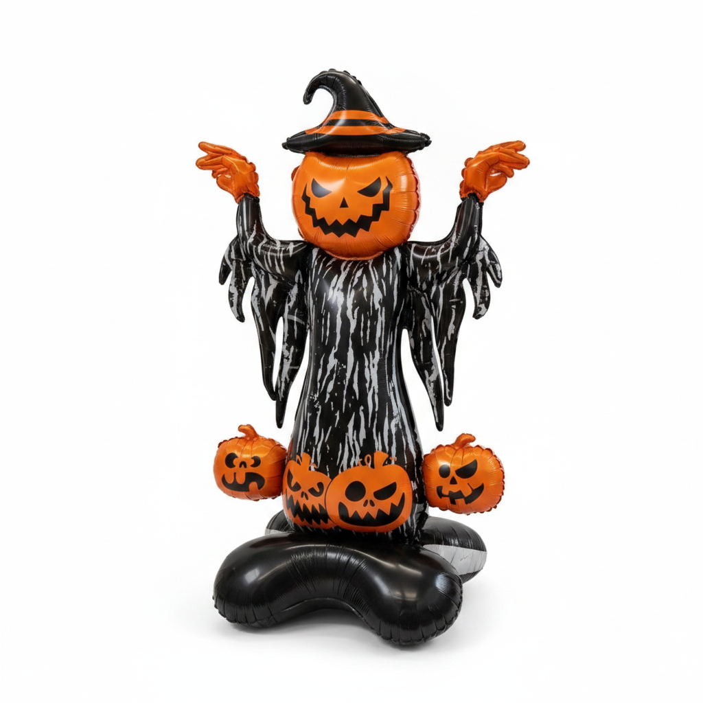 Giant Inflatable Halloween Pumpkin Scarecrow Decoration Balloon