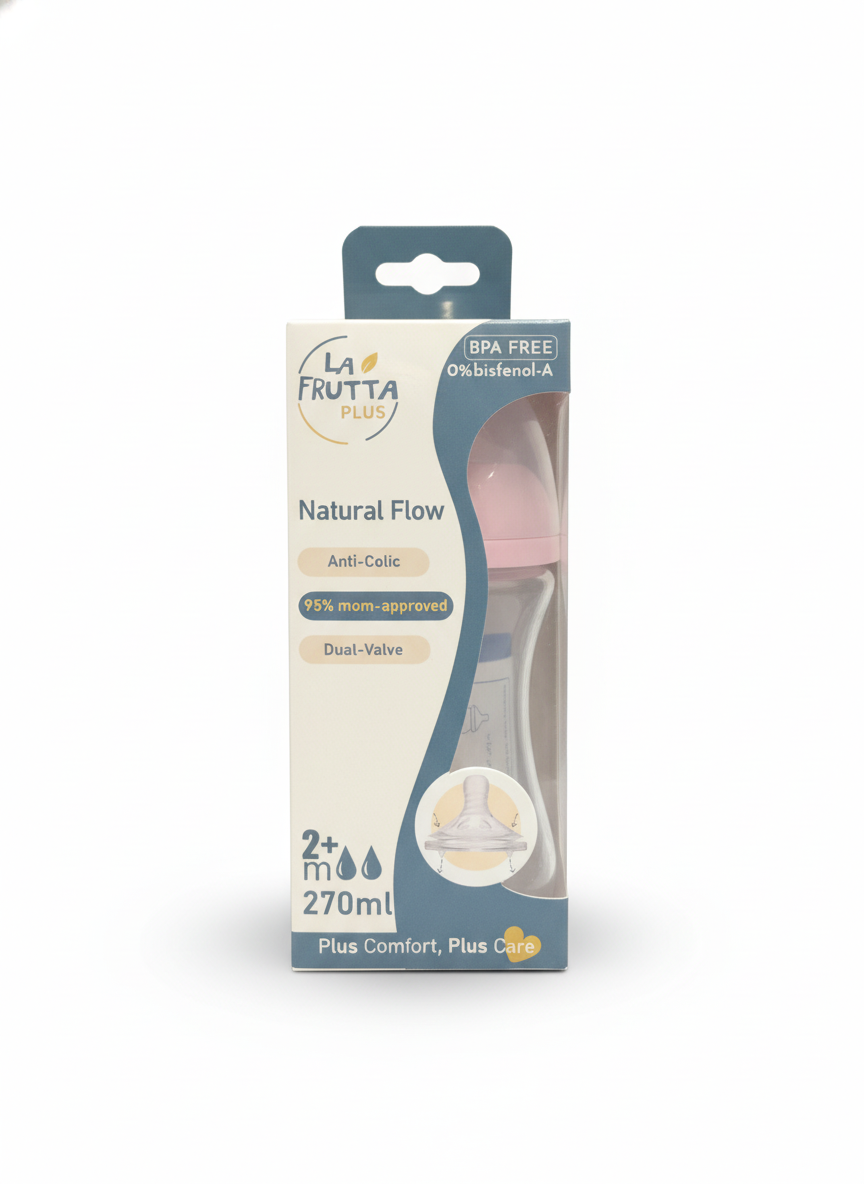 LA FRUTTA PLUS Natural Flow Baby Bottle