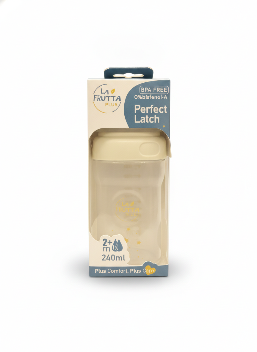LA FRUTTA PLUS Perfect Latch Feeding Bottle