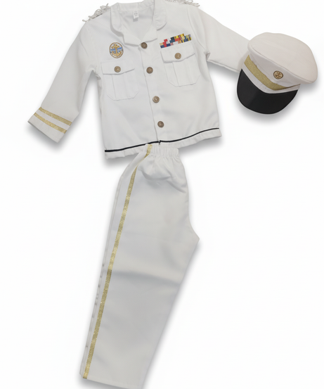 Toddler Naval Officer Dress-Up Costume