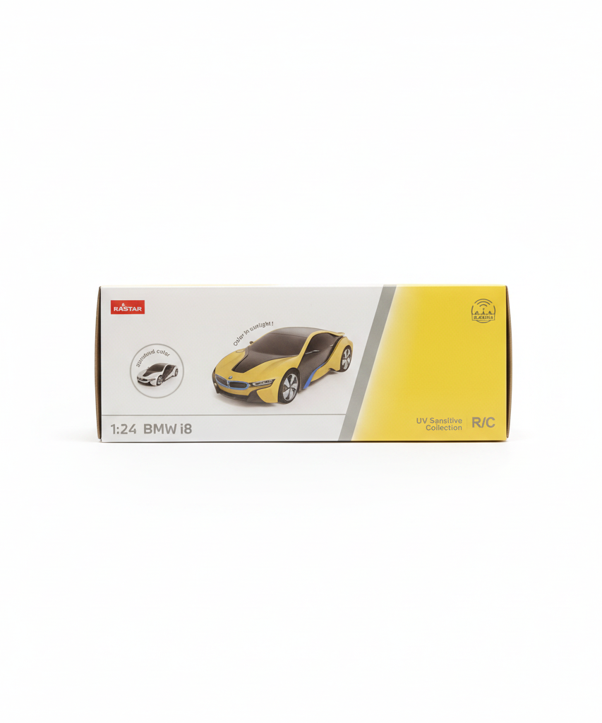 RASTAR 1:24 BMW i8 UV Sensitive Collection R/C