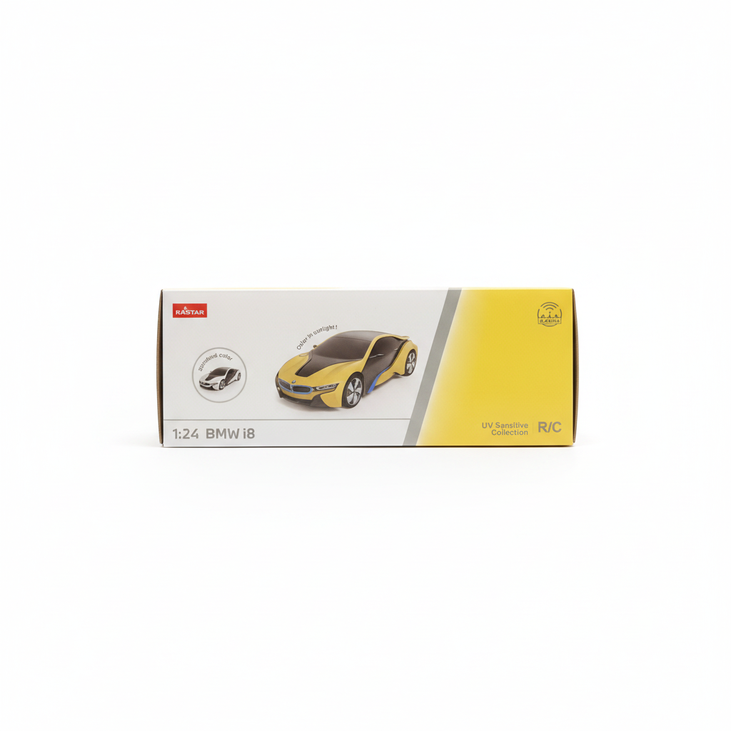 RASTAR 1:24 BMW i8 UV Sensitive Collection R/C