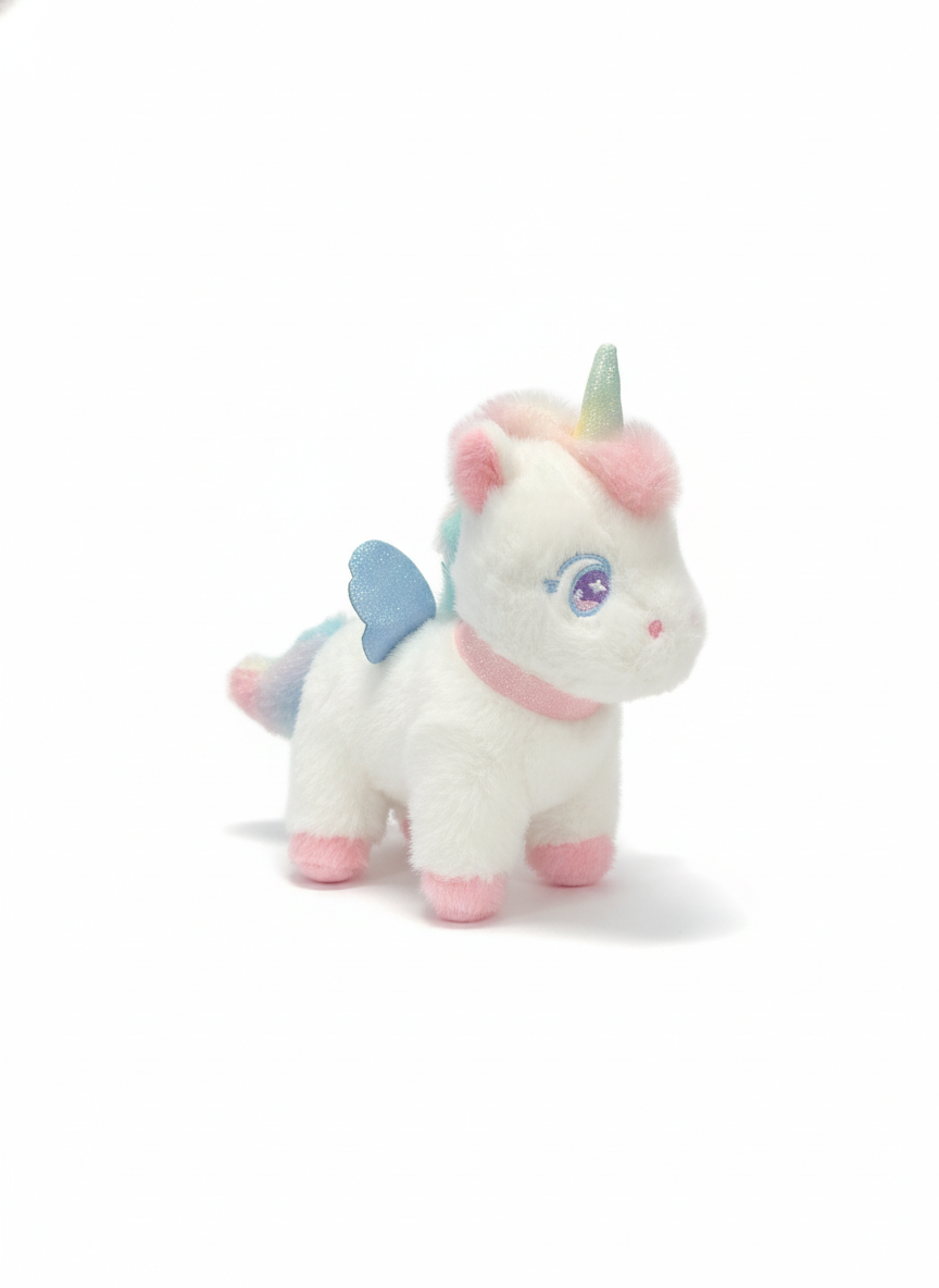 Sparkle Winged Plush Unicorn (15cm)