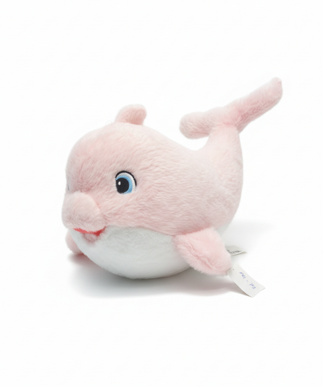 Pink Plush Dolphin Toy (50cm)
