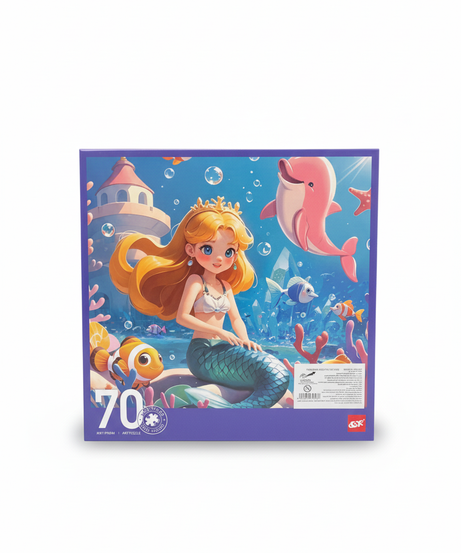 70 Piece Mermaid Art Puzzle