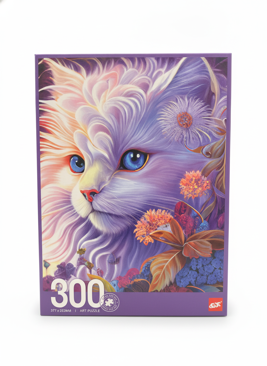 300 Piece Fantasy Cat Art Puzzle