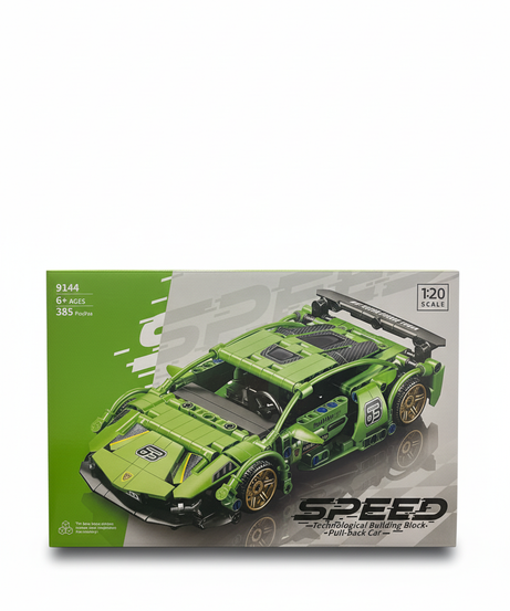 SPEED 9144 Technological Building Block Pull-back Car