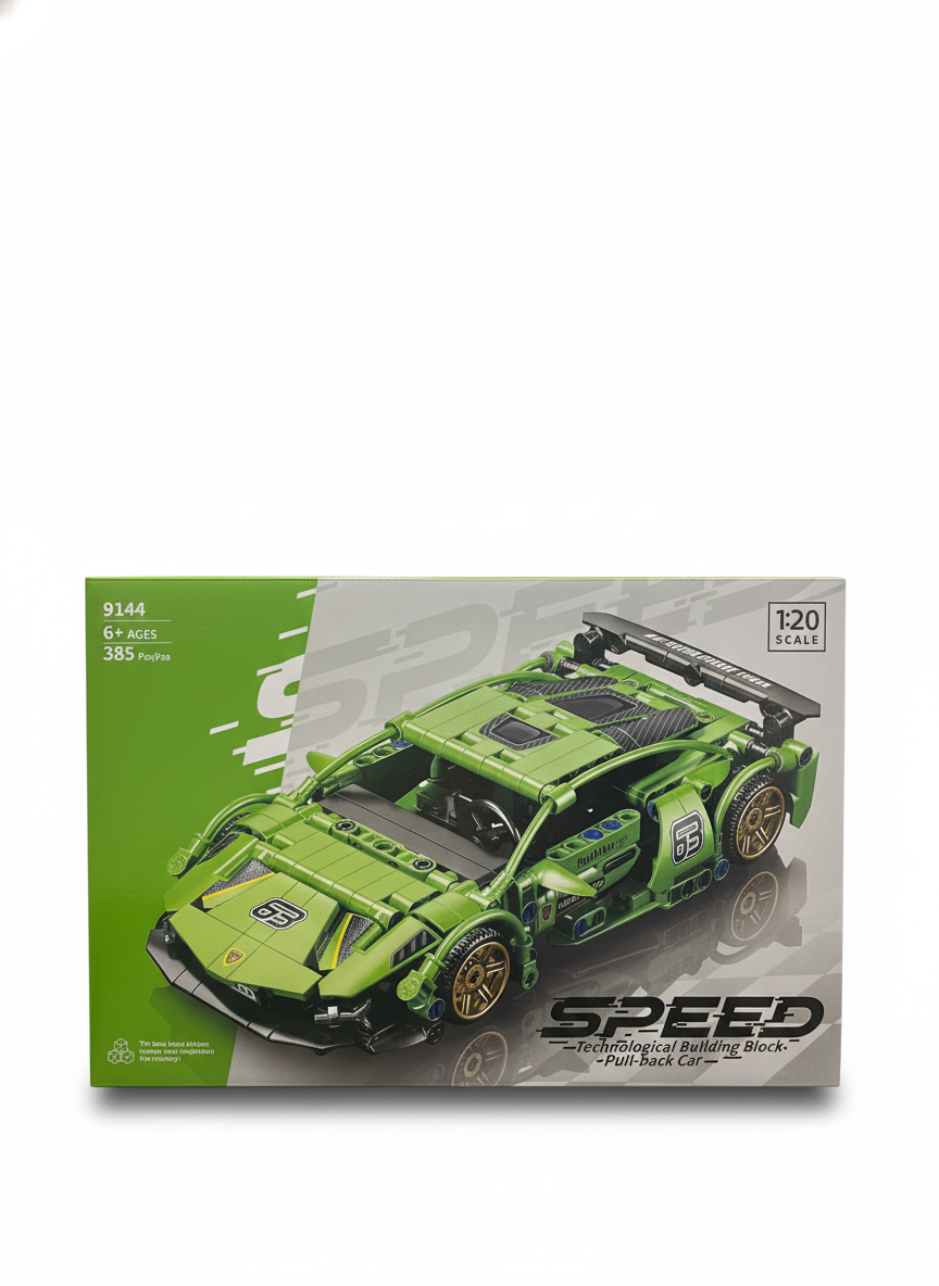 SPEED 9144 Technological Building Block Pull-back Car