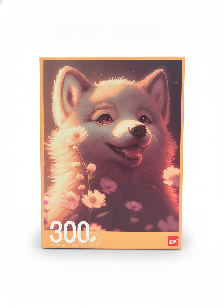 300 Piece Cute Fox Art Puzzle