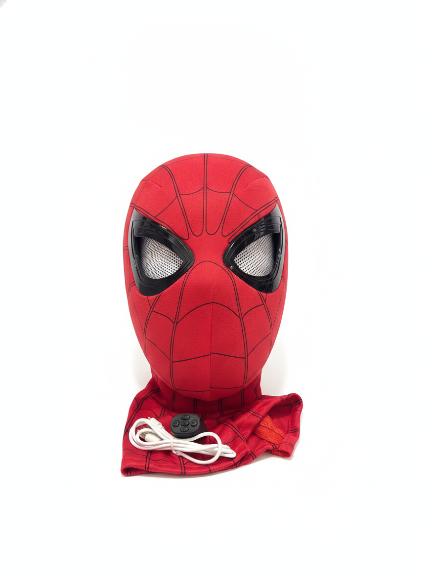 SPIDER MASK MOVING EYES
