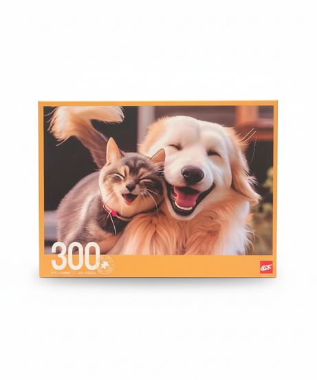 Smiling Pet Friends 300 Piece Art Puzzle