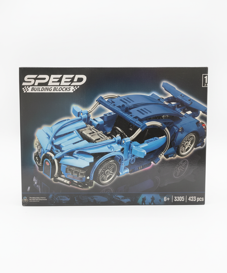 SPEED BUILDING BLOCKS Bugatti Sports Car