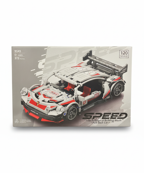 SPEED 9145 Sports Car Technological Building Block - Pull-back Car