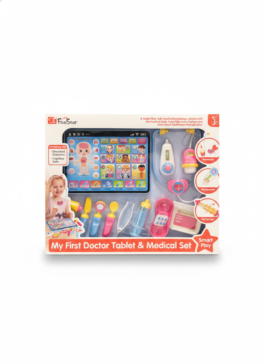 My First Doctor Tablet & Medical Set