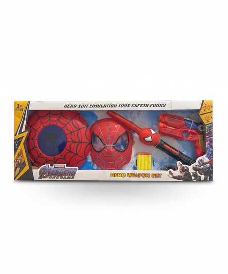 Avengers Endgame Spider-Man Hero Suit Simulation Toys & Weapon Set
