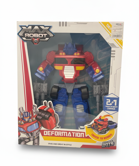 MAX ROBOT Deformation Fighter Bots Truck to Robot