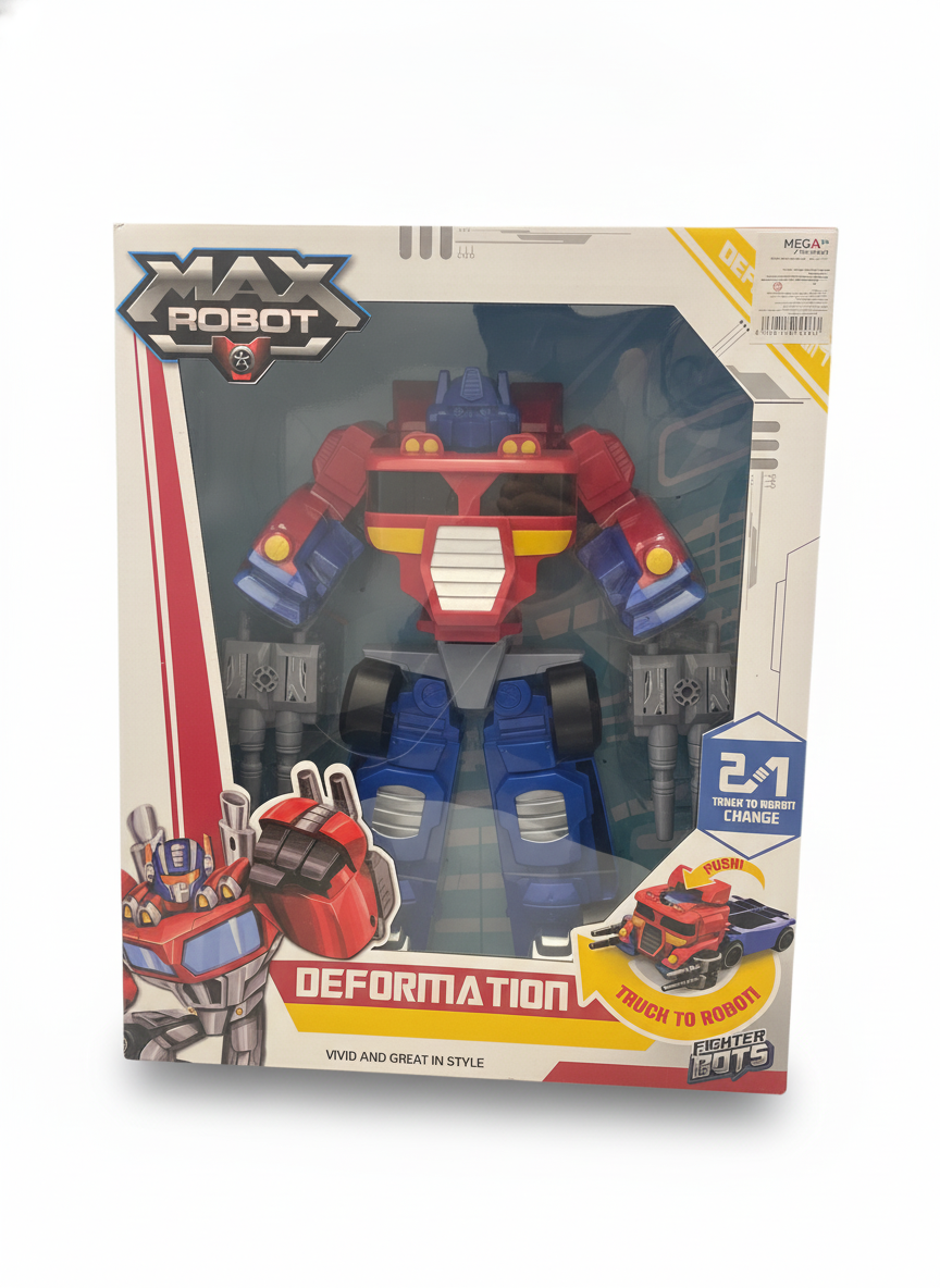 MAX ROBOT Deformation Fighter Bots Truck to Robot