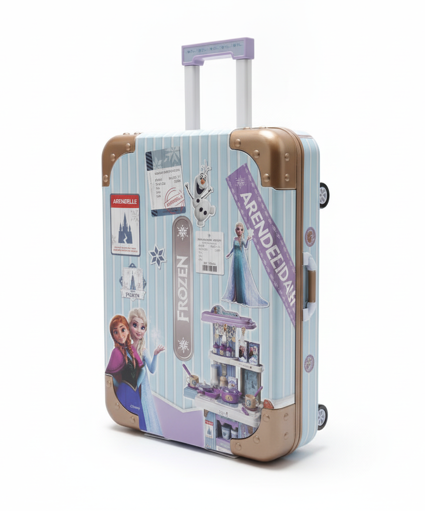 Frozen Roleplay Kitchen Toy Suitcase