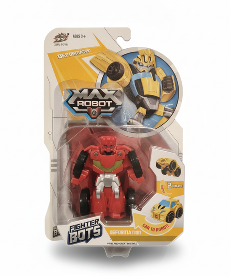 Ziyu Toys Max Robot Fighter Bots Deformation Toy