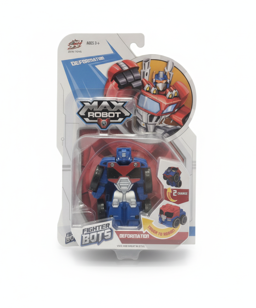 Max Robot Fighter Bots Deformation Toy