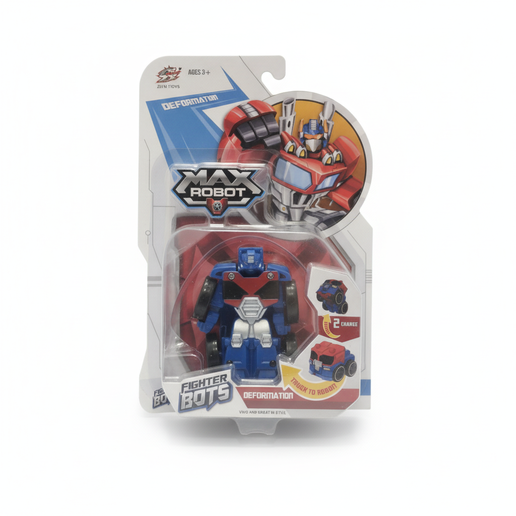 Max Robot Fighter Bots Deformation Toy