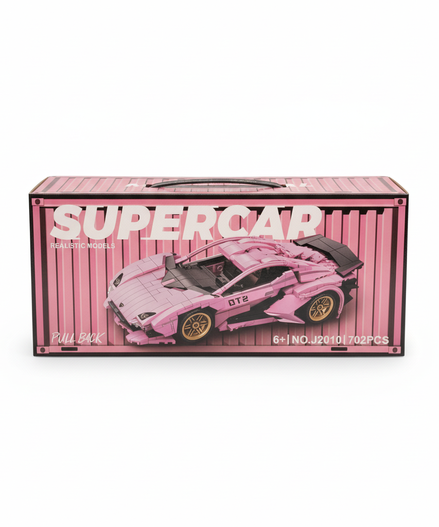 Supercar Realistic Models Building Set