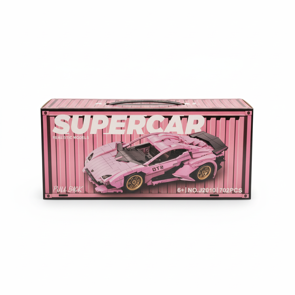 Supercar Realistic Models Building Set
