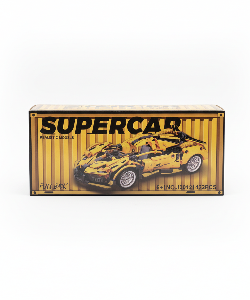 SUPERCAR REALISTIC MODELS Building Block Set