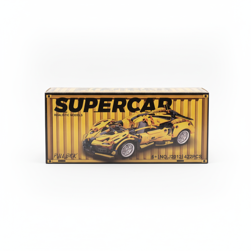 SUPERCAR REALISTIC MODELS Building Block Set