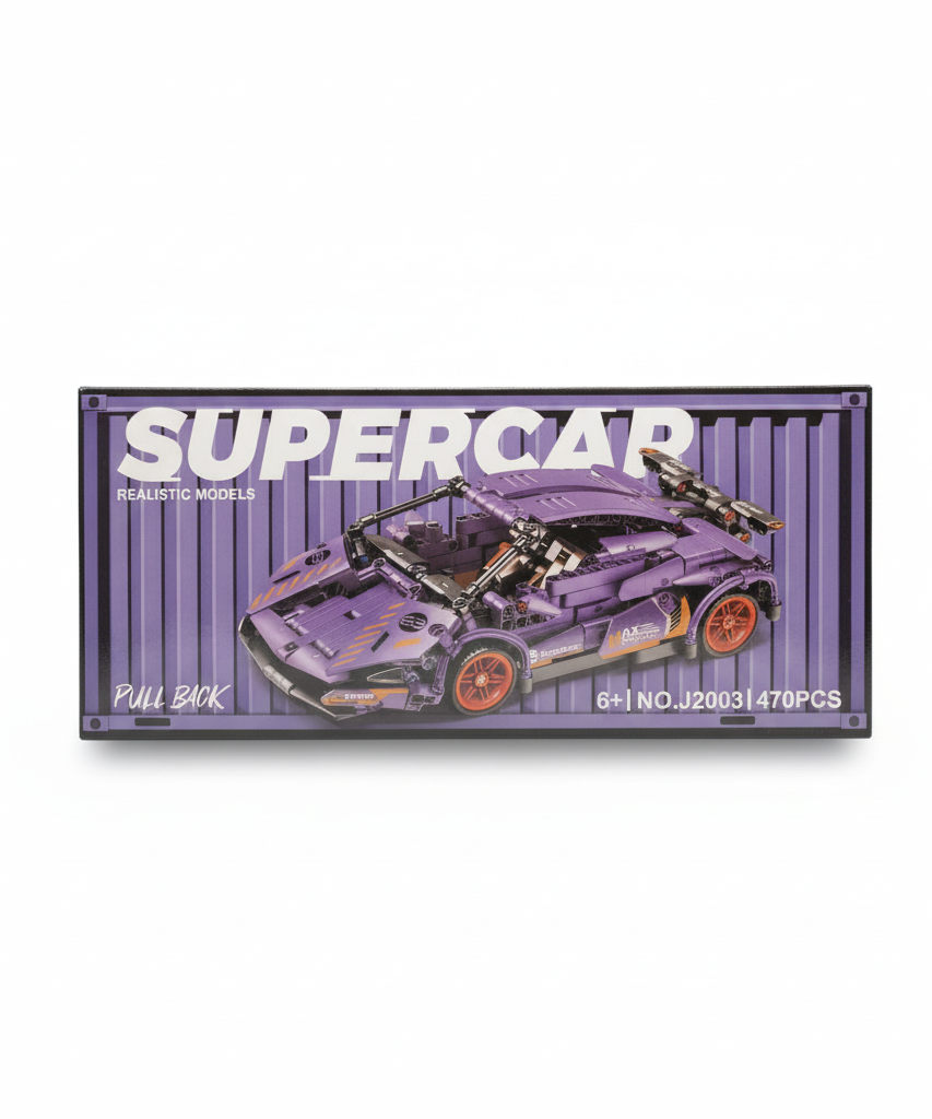 SUPERCAR REALISTIC MODELS - PULL BACK (NO.J2003)