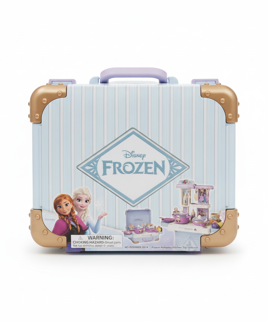 Frozen Roleplay Kitchen Toy Suitcase