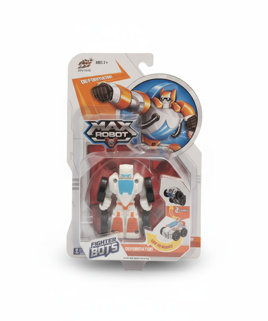 Ziyu Toys Max Robot Fighter Bots Deformation Action Figure