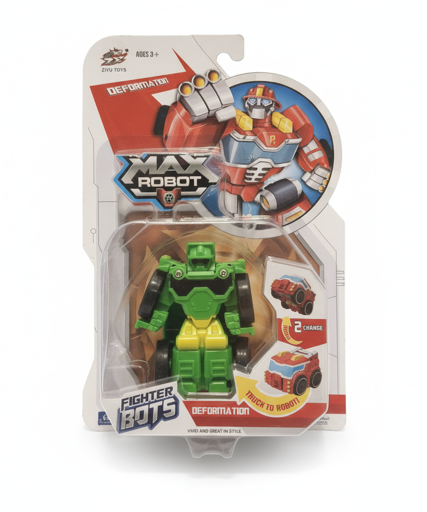 MAX ROBOT Fighter Bots Deformation Toy