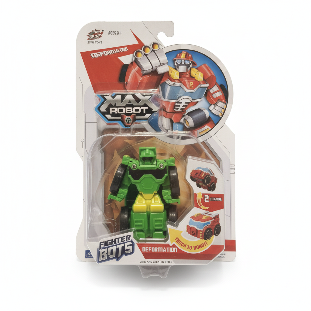 MAX ROBOT Fighter Bots Deformation Toy