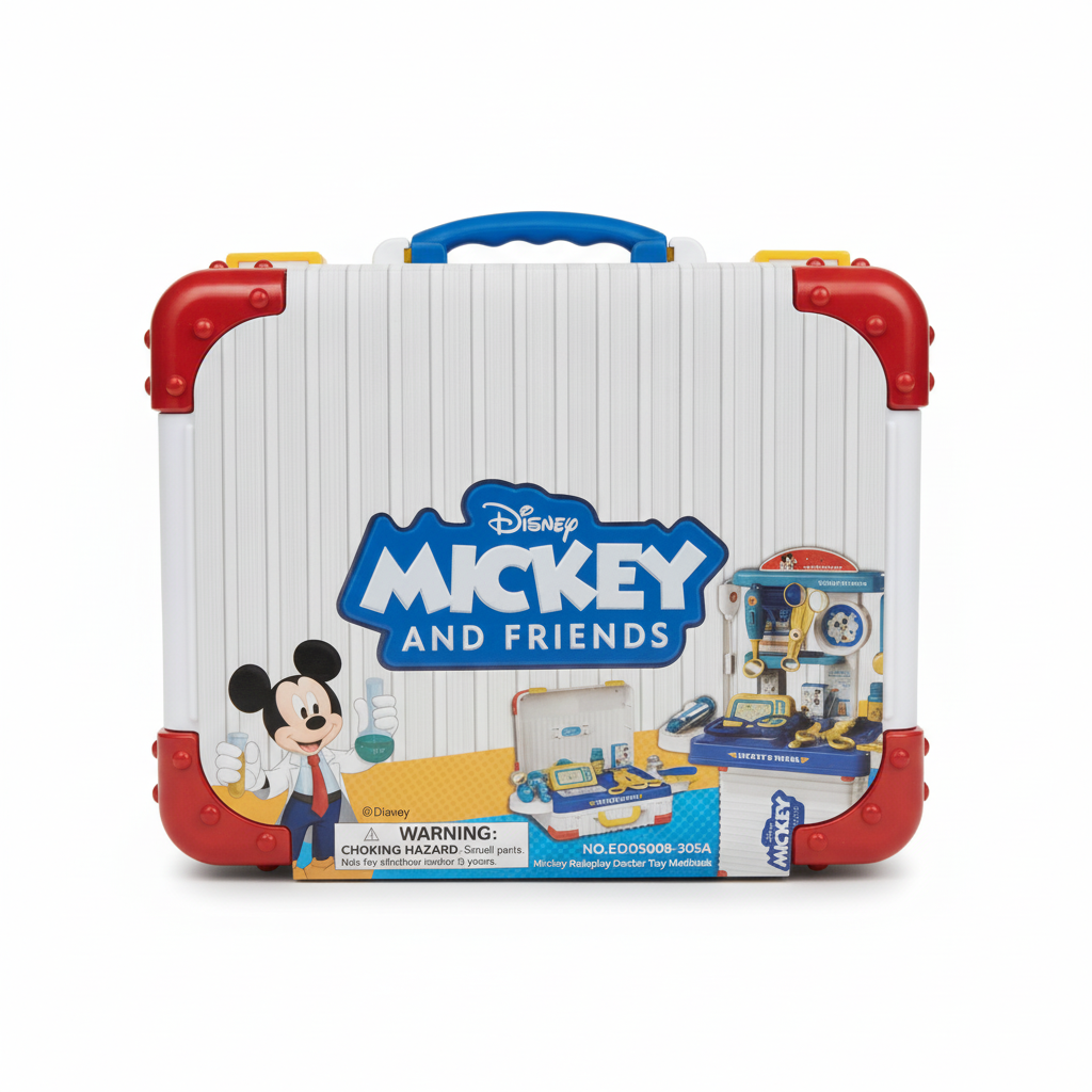 Disney Mickey Roleplay Doctor Toy Suitcase