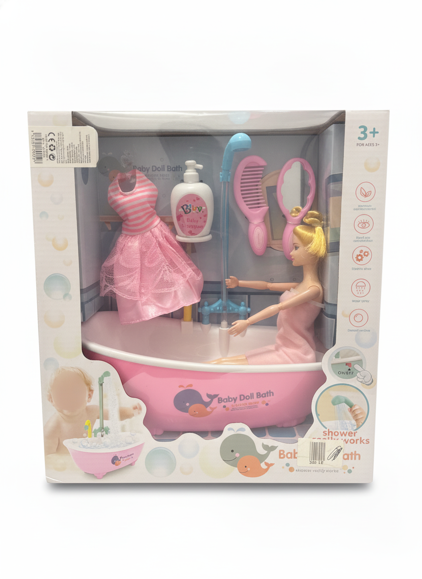 Baby Doll Bath Set
