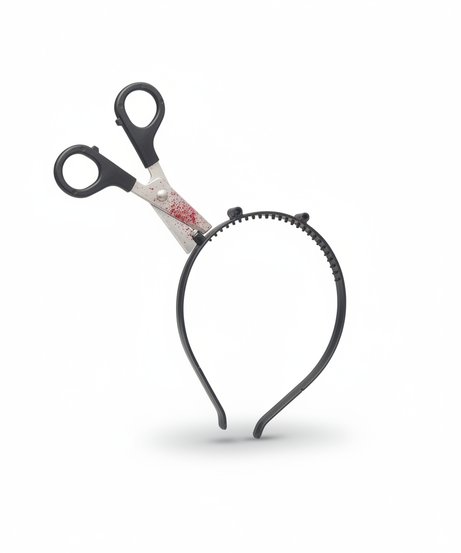 Bloody Scissors Headband Costume Accessory