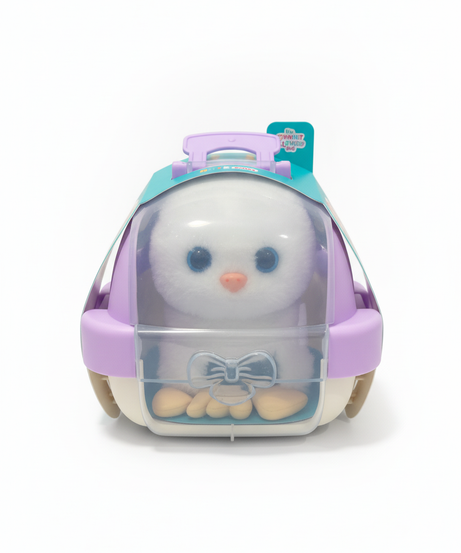 Cute Mini Glitter Plush Pet Carrier
